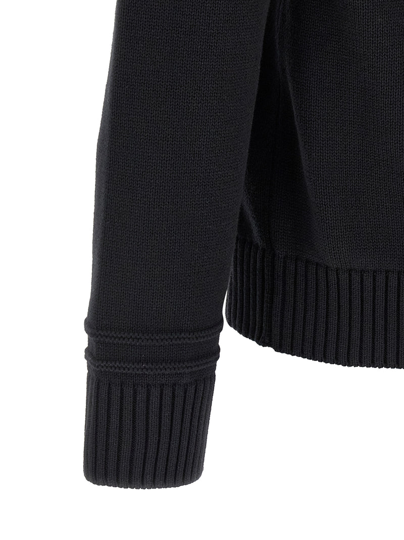 Gucci Black Cotton Cardigan