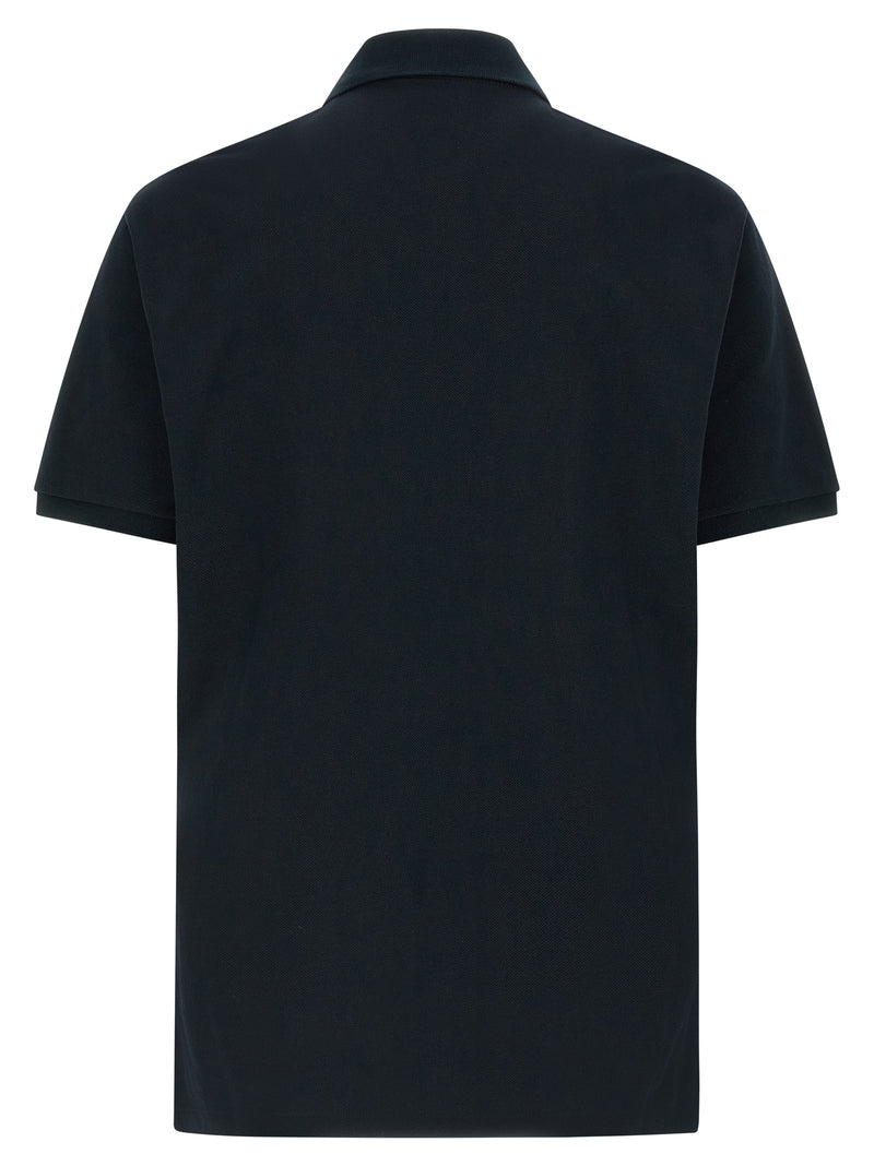 Gucci Blue Cotton Polo Shirt