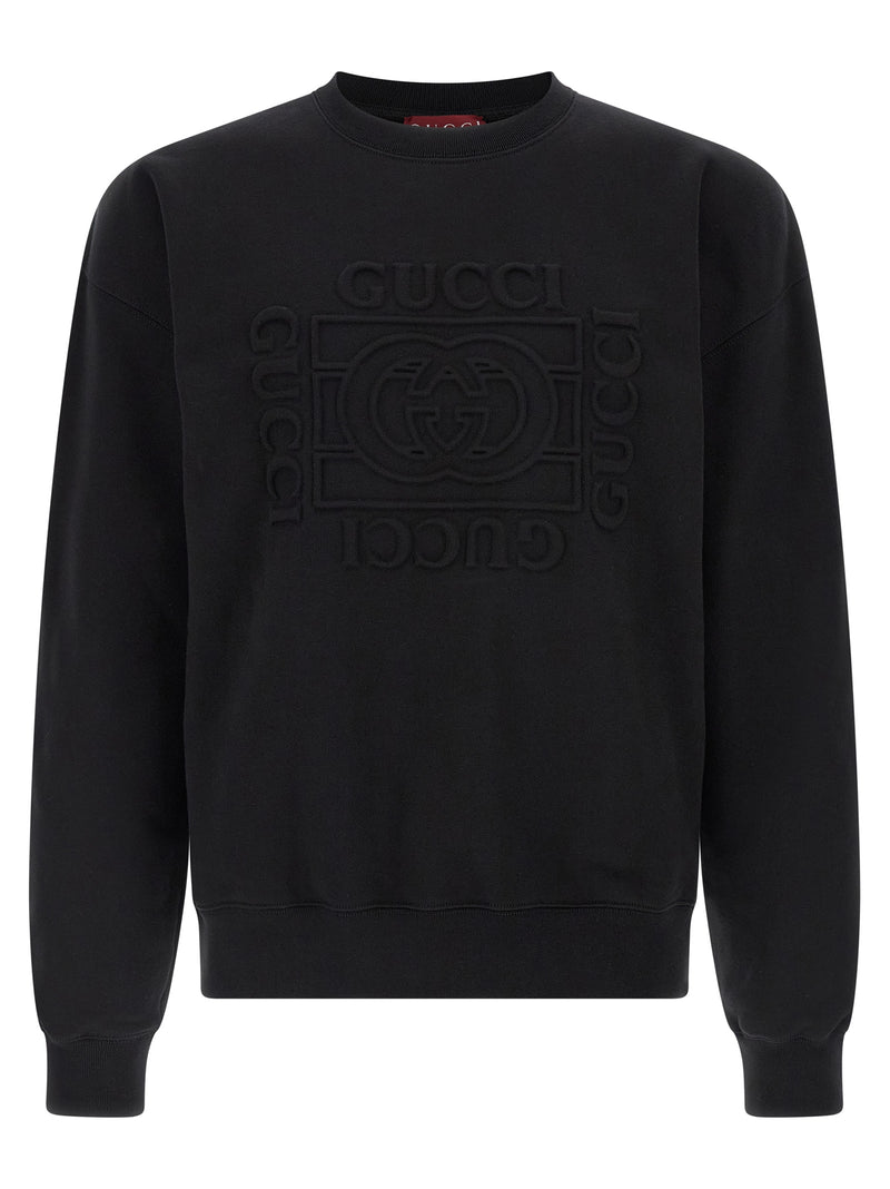 Gucci Black Cotton Sweatshirt