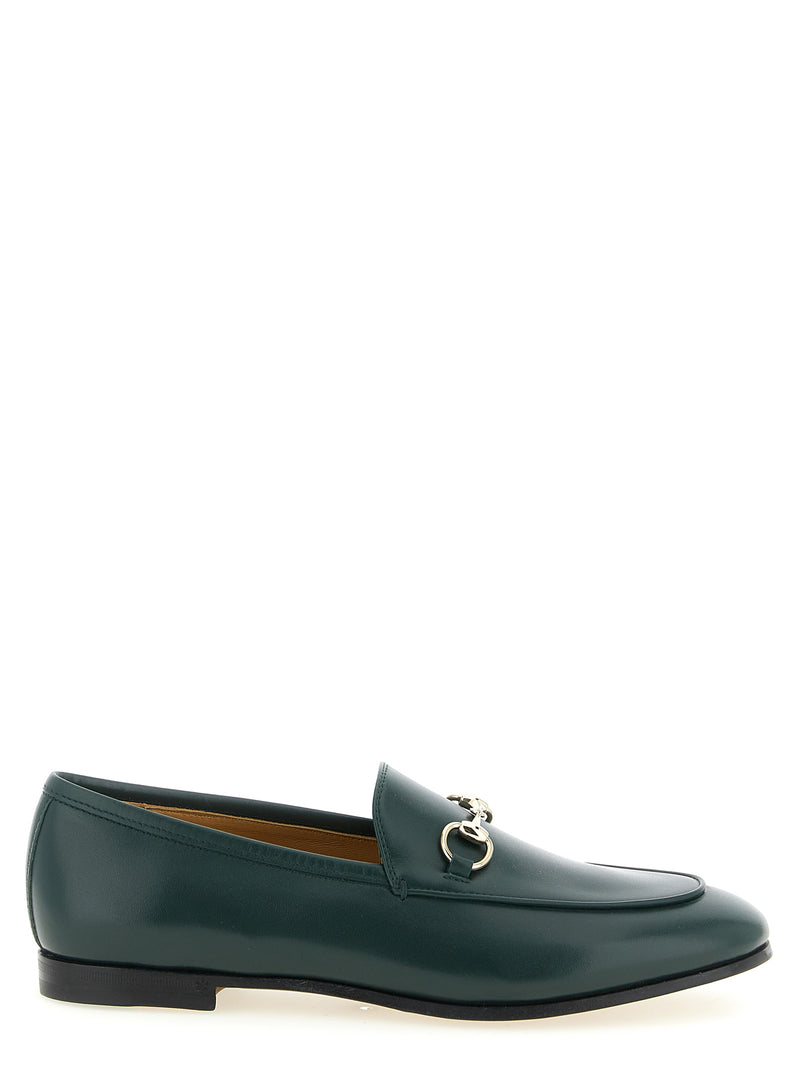 Gucci Bicolor Calfskin Slip-On Loafers