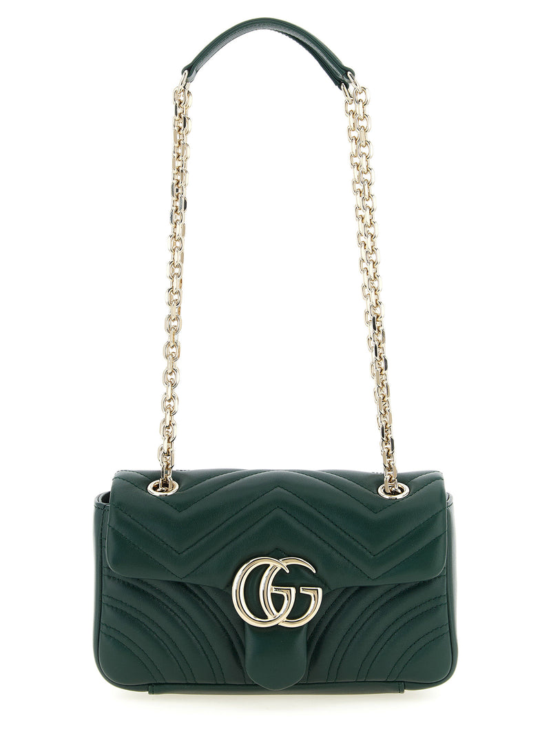 Gucci Bicolor Lamb Leather Shoulder Bag