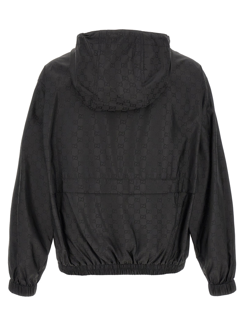 Gucci Black Polyamide Shell Jacket