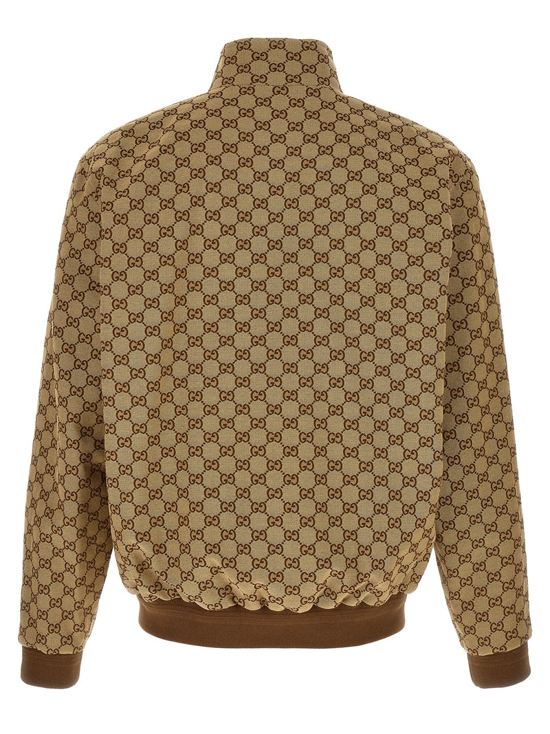 Gucci Beige Cotton Bomber