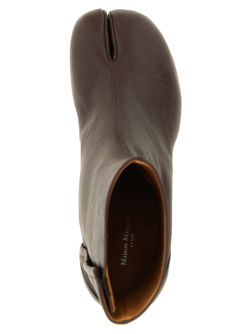 Maison Margiela Brown Lamb Leather Ankle Boots