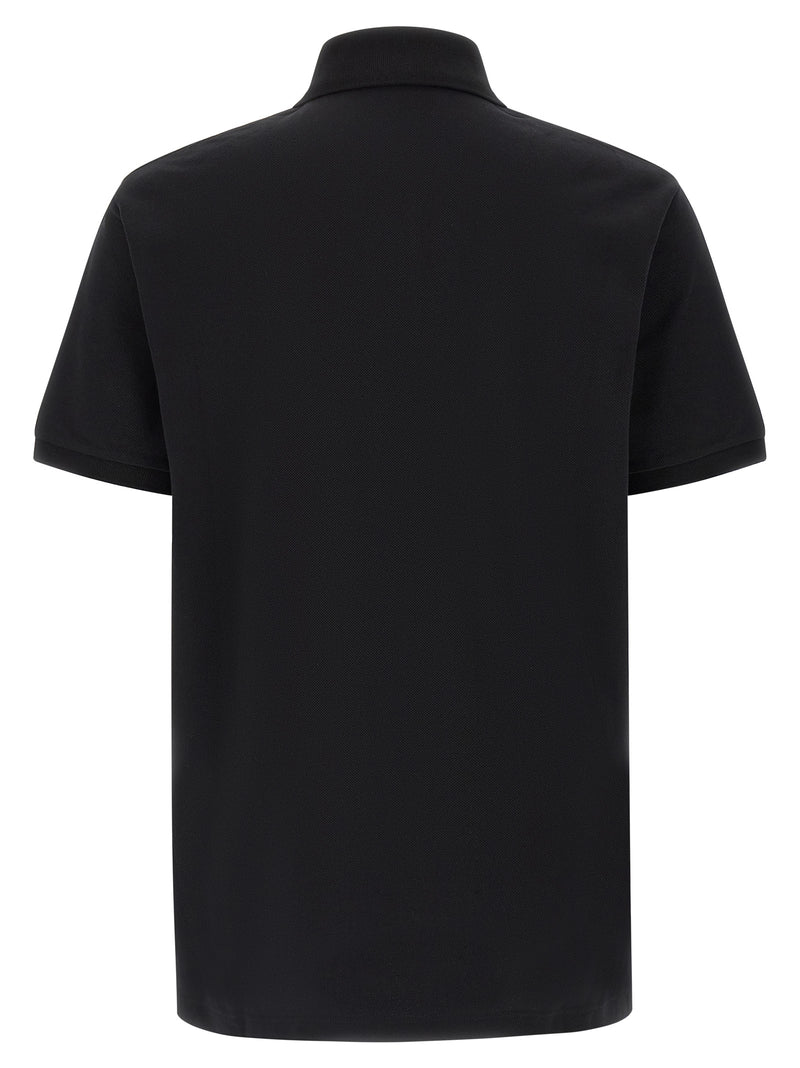 Gucci Black Cotton Polo Shirt