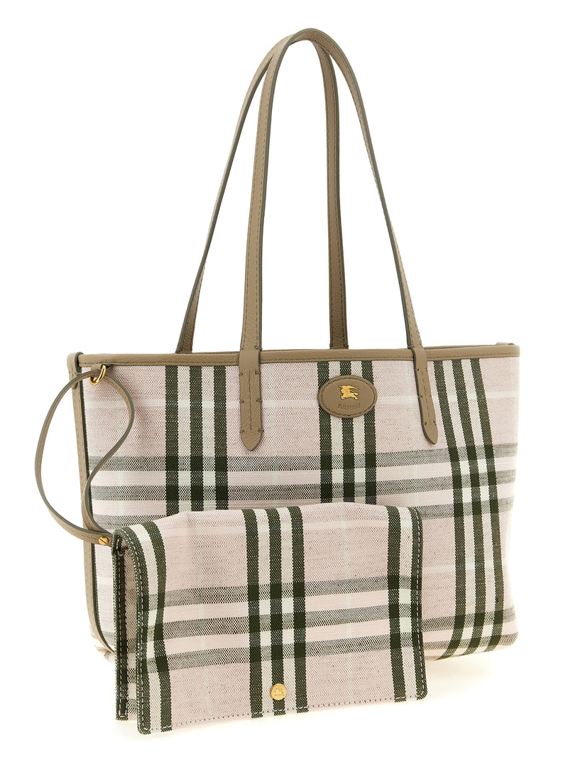 Burberry Beige Calfskin Tote Bag