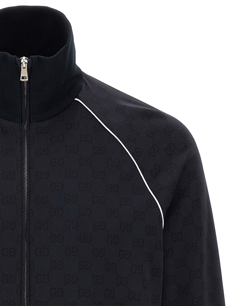 Gucci Blue Polyamide Sweatshirt