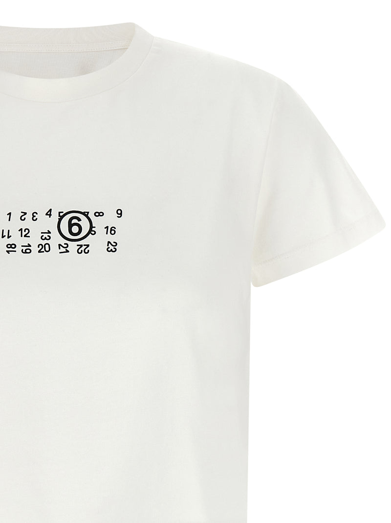 MM6 Maison Margiela White Cotton T-Shirt