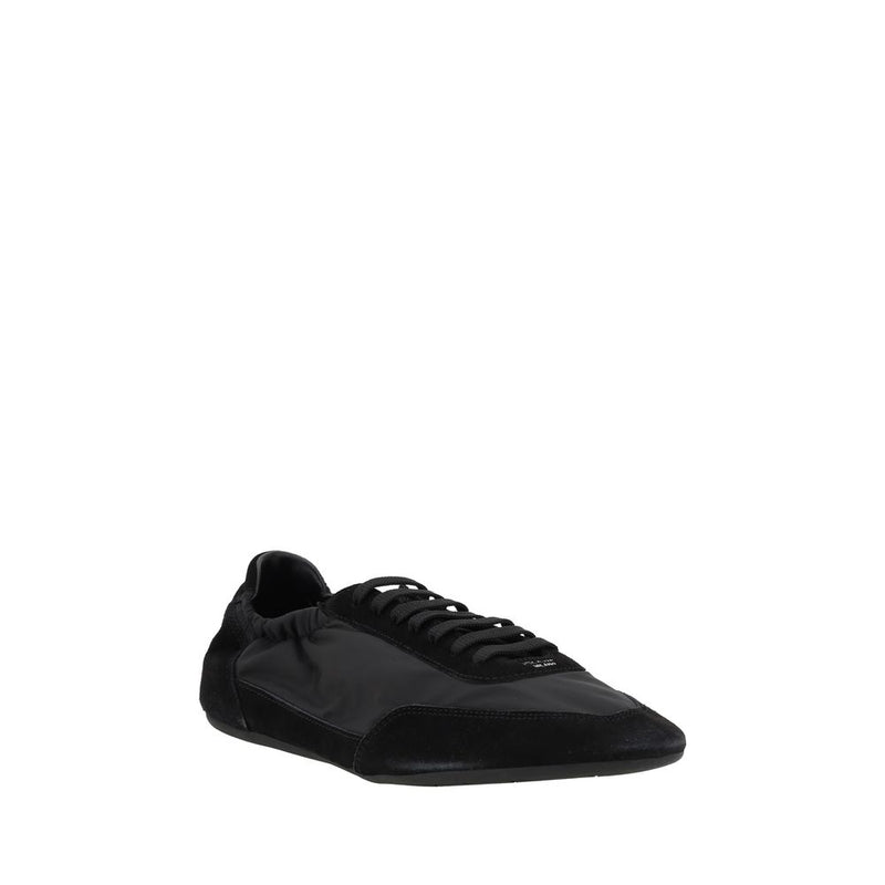 Prada Black Rubber Athletic Sneakers