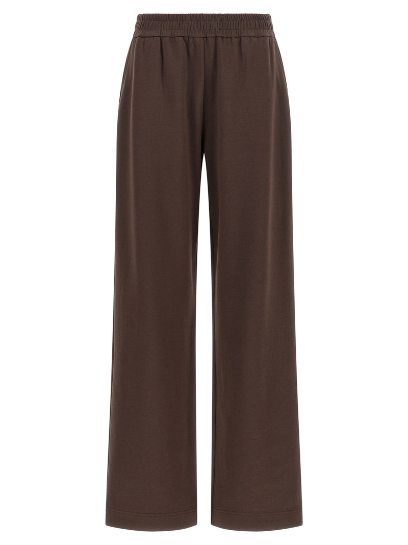 Moncler Brown Cotton Joggers (Workout Pants)