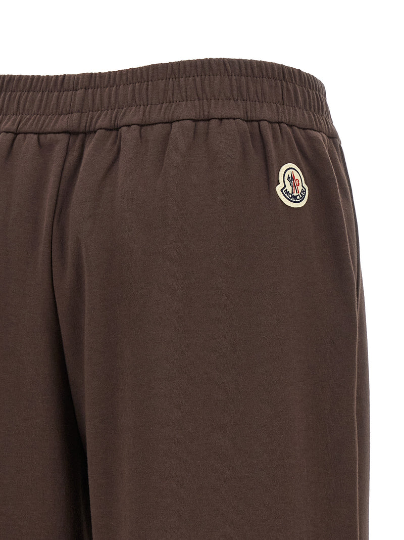 Moncler Brown Cotton Joggers (Workout Pants)