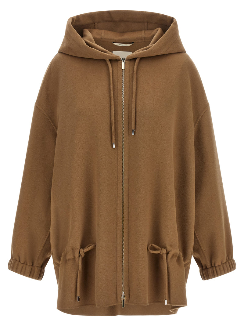 'S Max Mara Brown Wool Coat