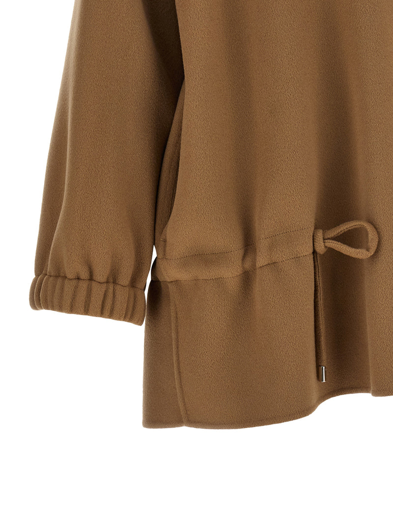 'S Max Mara Brown Wool Coat