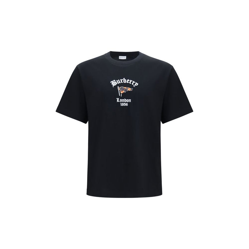 Burberry Black Cotton T-Shirt