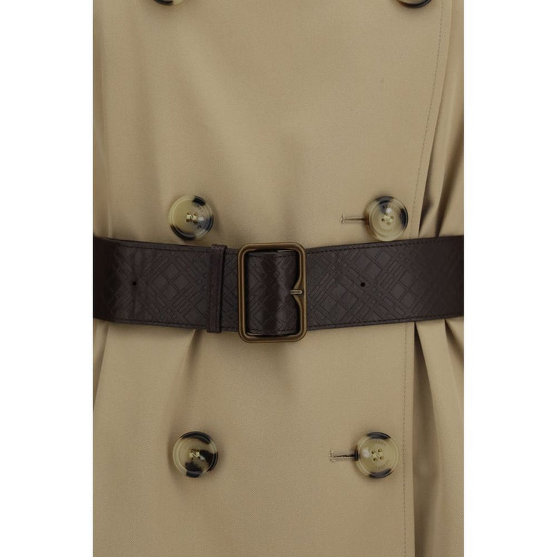 Burberry Beige Cotton Coat