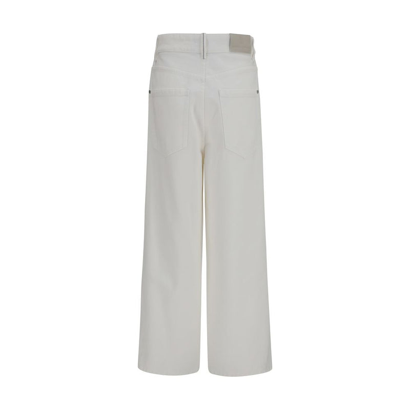 Brunello Cucinelli Beige Cotton Jeans Denim