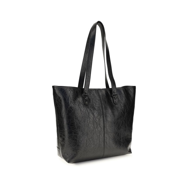 Balenciaga Black Lamb Ovis Aries Shoulder Bag
