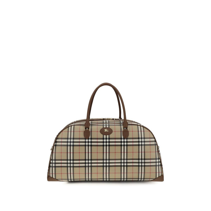 Burberry Beige Cotton Luggage And Travel