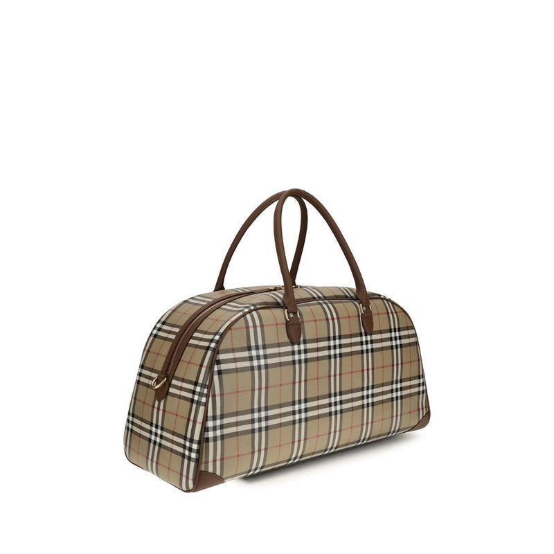 Burberry Beige Cotton Luggage And Travel