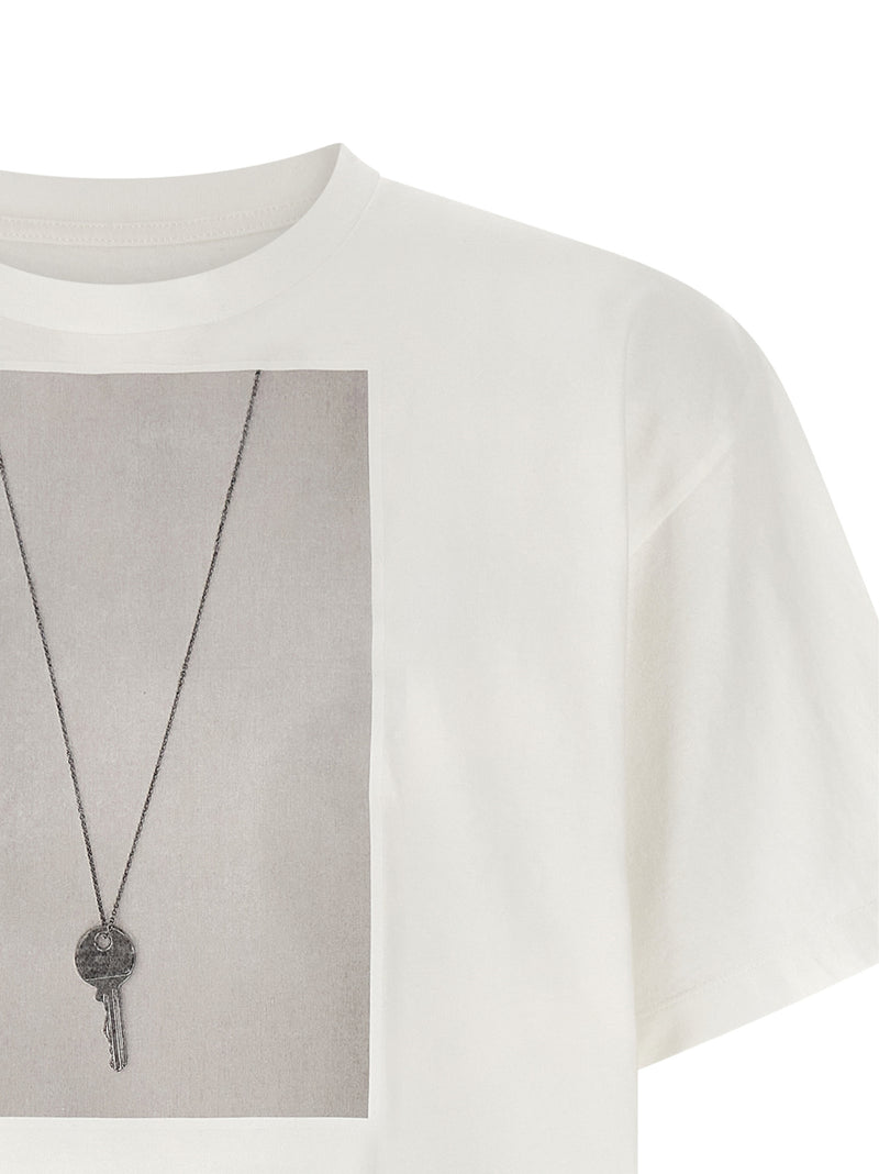 MM6 Maison Margiela White Cotton T-Shirt