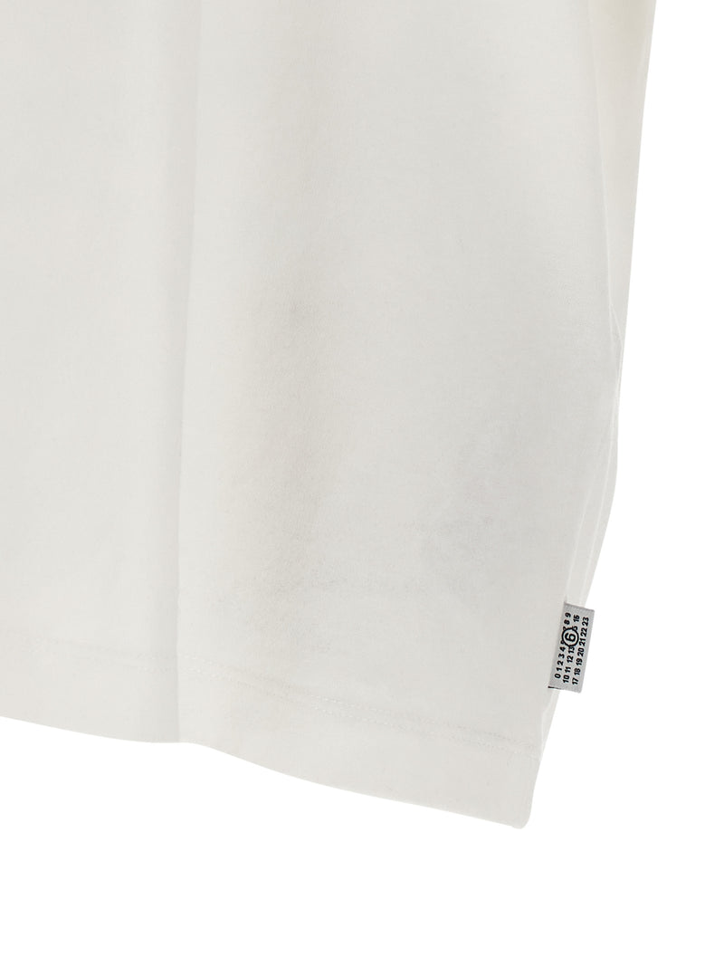 MM6 Maison Margiela White Cotton T-Shirt