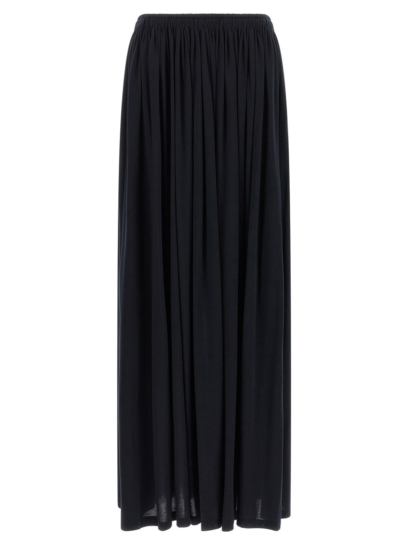 Max Mara Blue Lyocell Mini Skirt