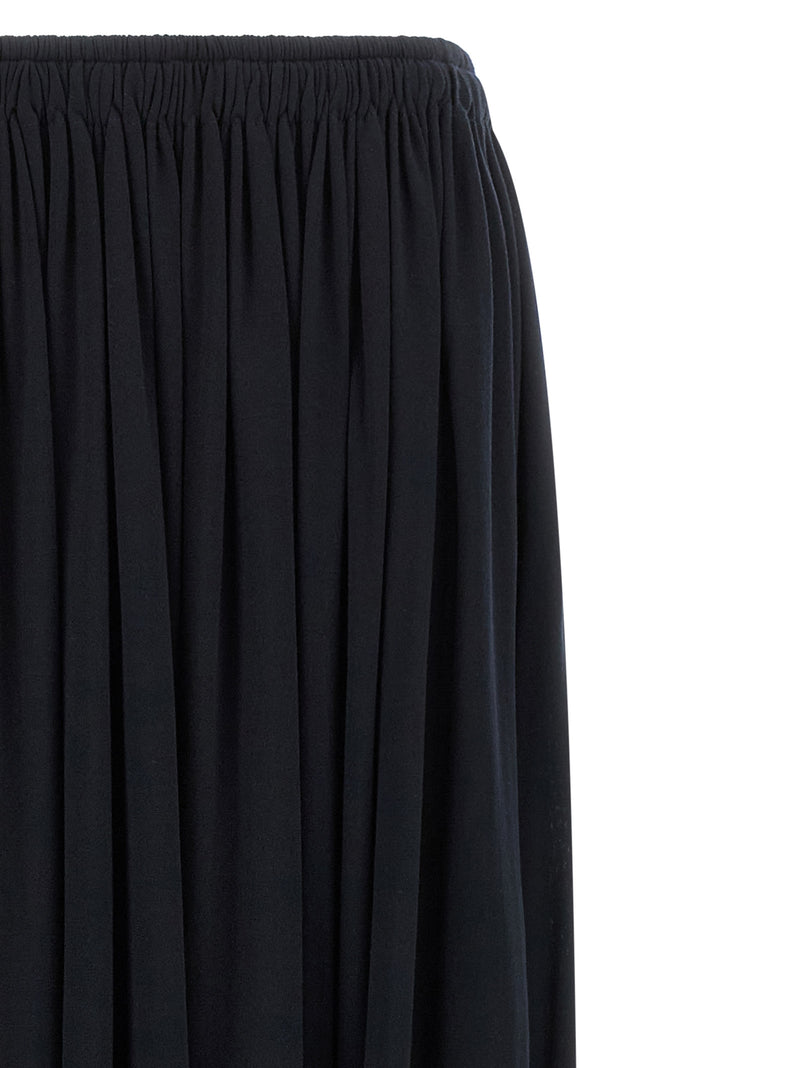 Max Mara Blue Lyocell Mini Skirt