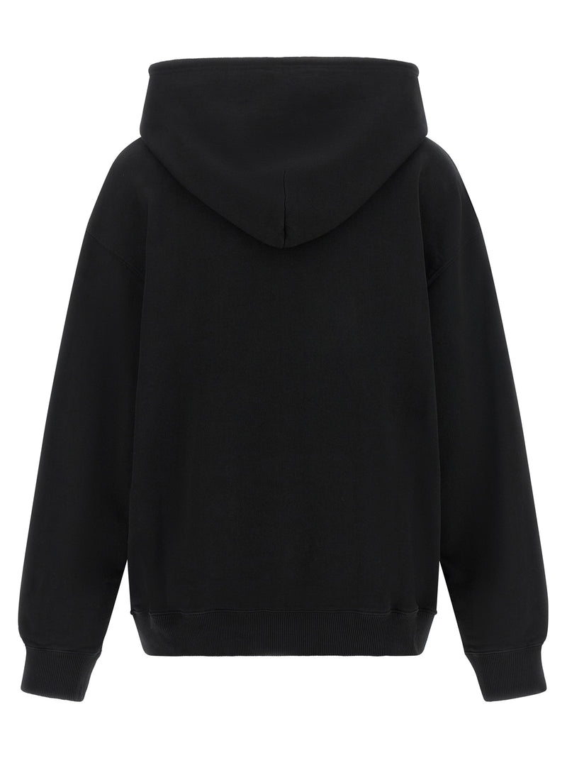 MM6 Maison Margiela Black Cotton Sweatshirt