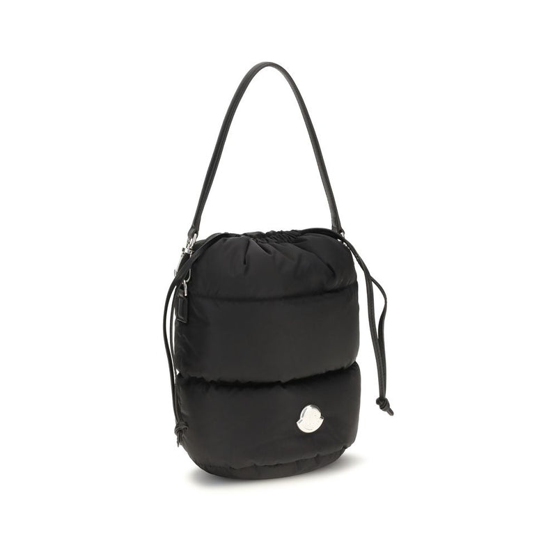 Moncler Black Nylon Backet Bag