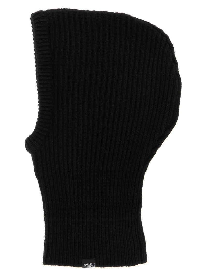 MM6 Maison Margiela Black Wool Hat