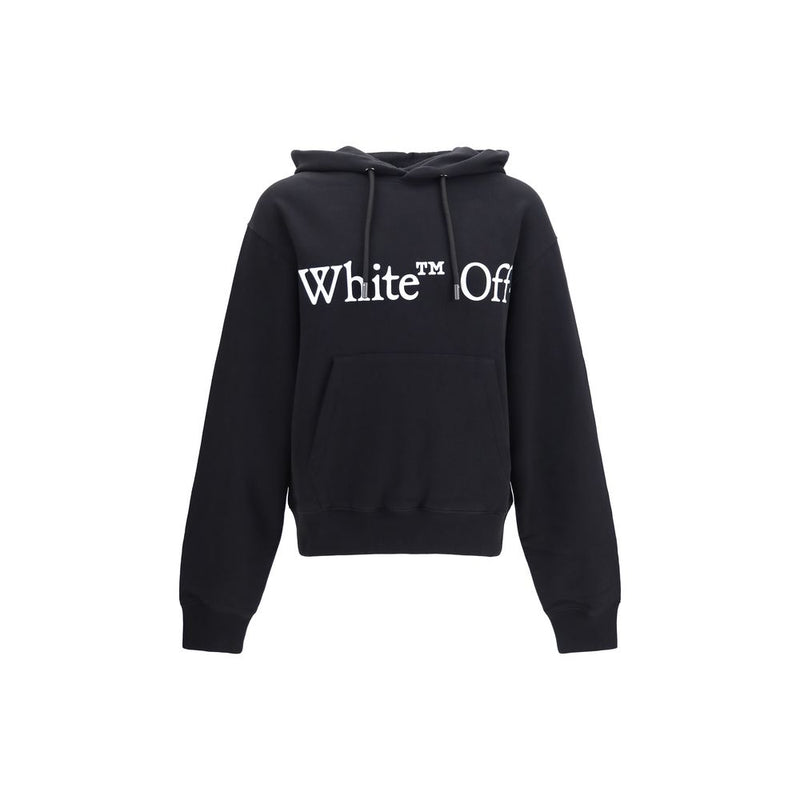 Off-White Black Cotton Sweatshirt