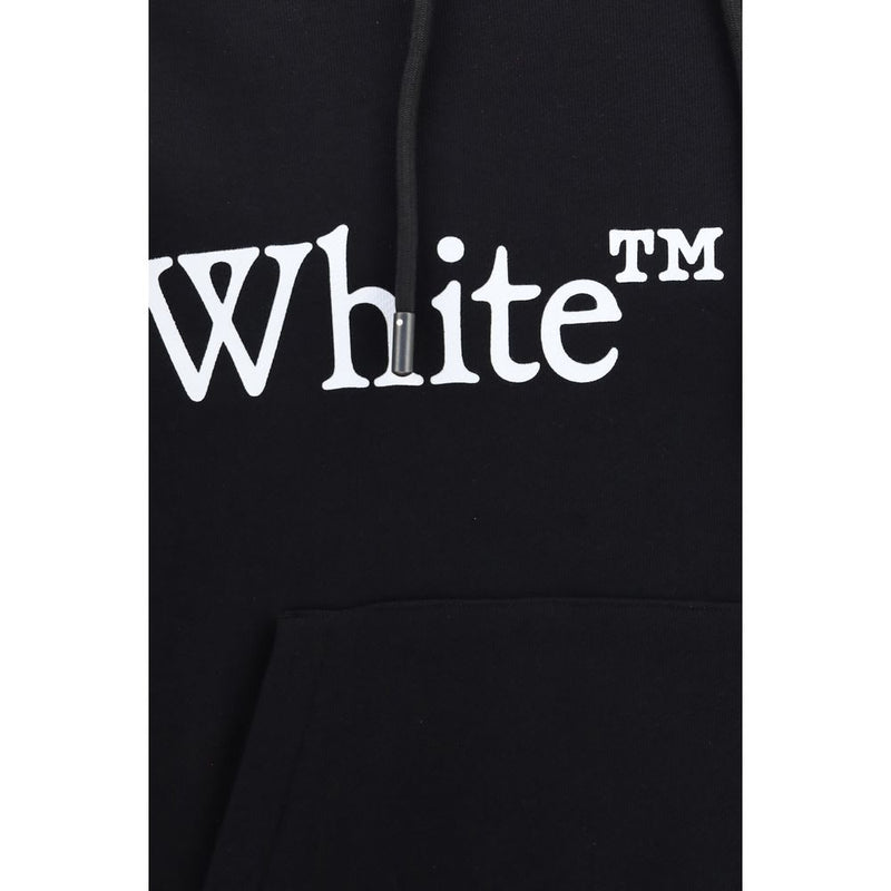 Off-White Black Cotton Sweatshirt