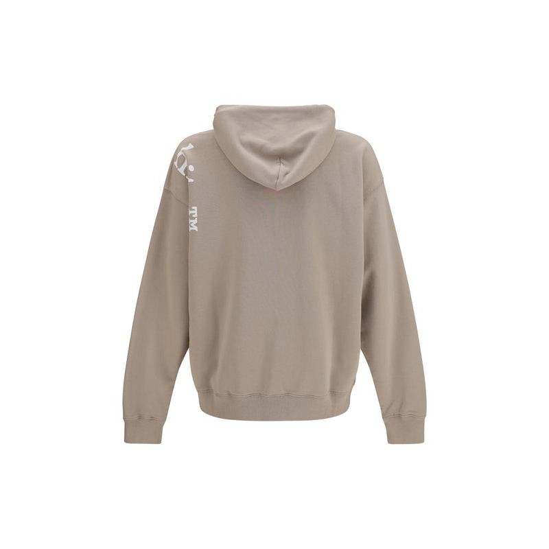 Off-White Beige Cotton Sweatshirt
