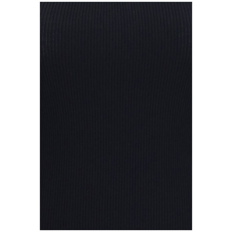 Max Mara Black Viscose Tank Tops
