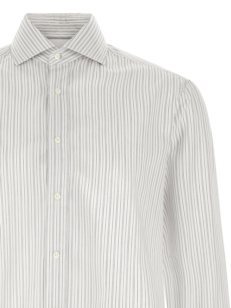 Brunello Cucinelli Blue Cotton Blouse