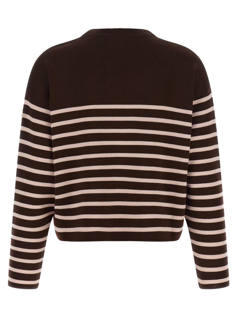 Moncler White Virgin Wool Cardigan