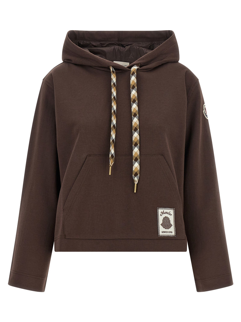 Moncler Brown Cotton Sweatshirt