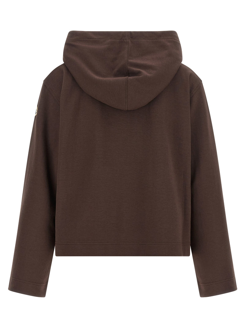 Moncler Brown Cotton Sweatshirt