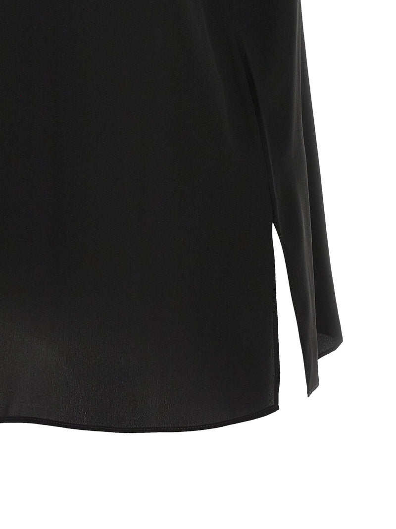 Brunello Cucinelli Black Silk Shirt