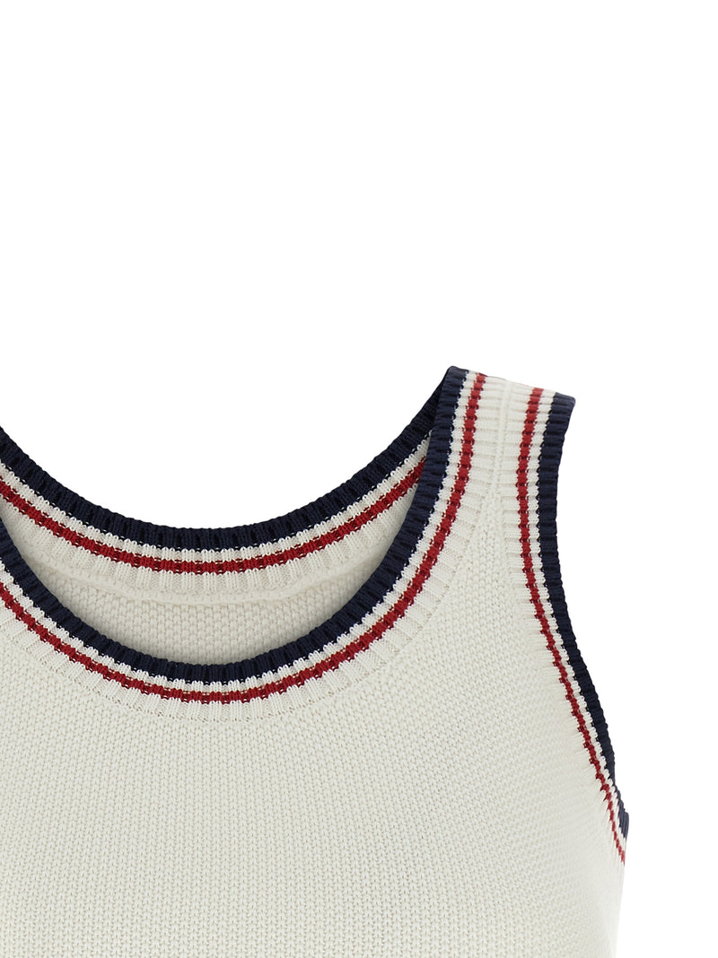 Brunello Cucinelli White Cotton Top