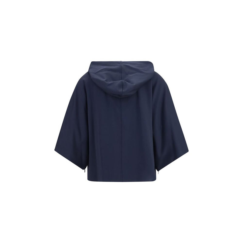 Max Mara Blue Polyamide Sweatshirt