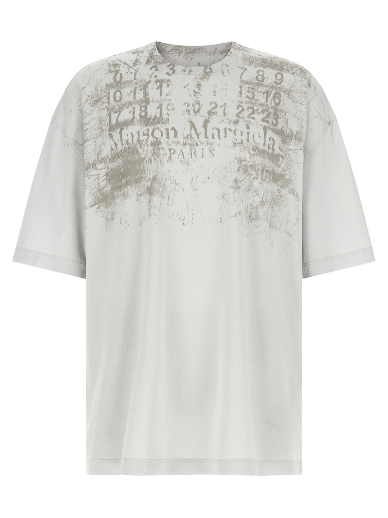 Maison Margiela Gray Cotton T-Shirt