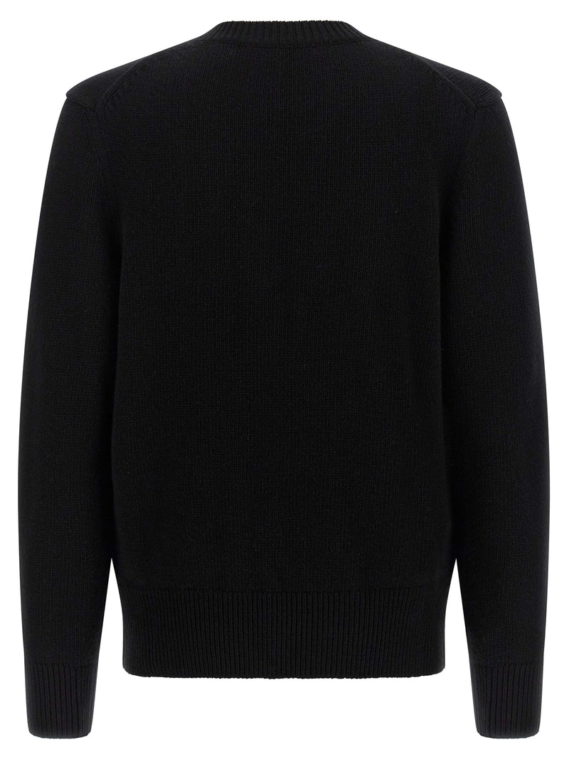 Burberry Black Wool Cardigan