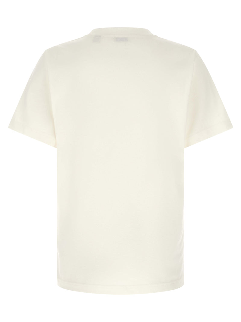 Burberry White Cotton T-Shirt