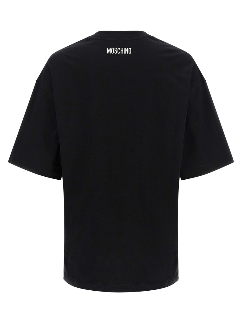 Moschino Bicolor Cotton T-Shirt