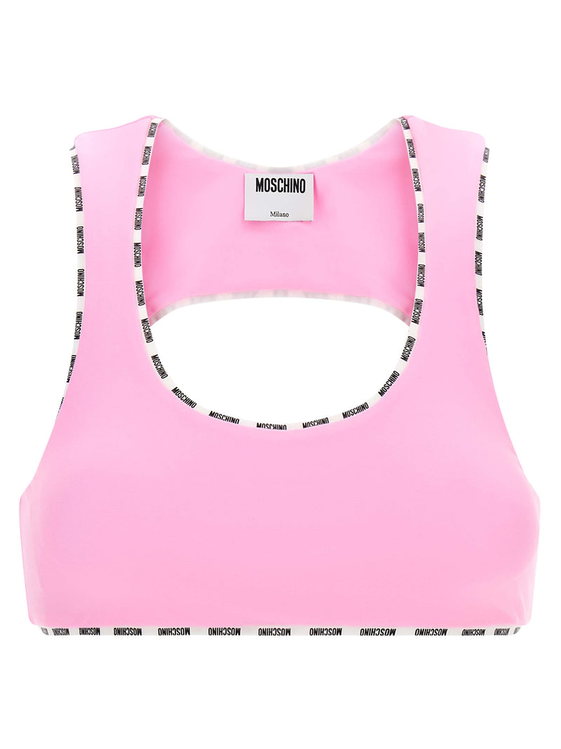 Moschino Multicolor Polyamide Sport Bra