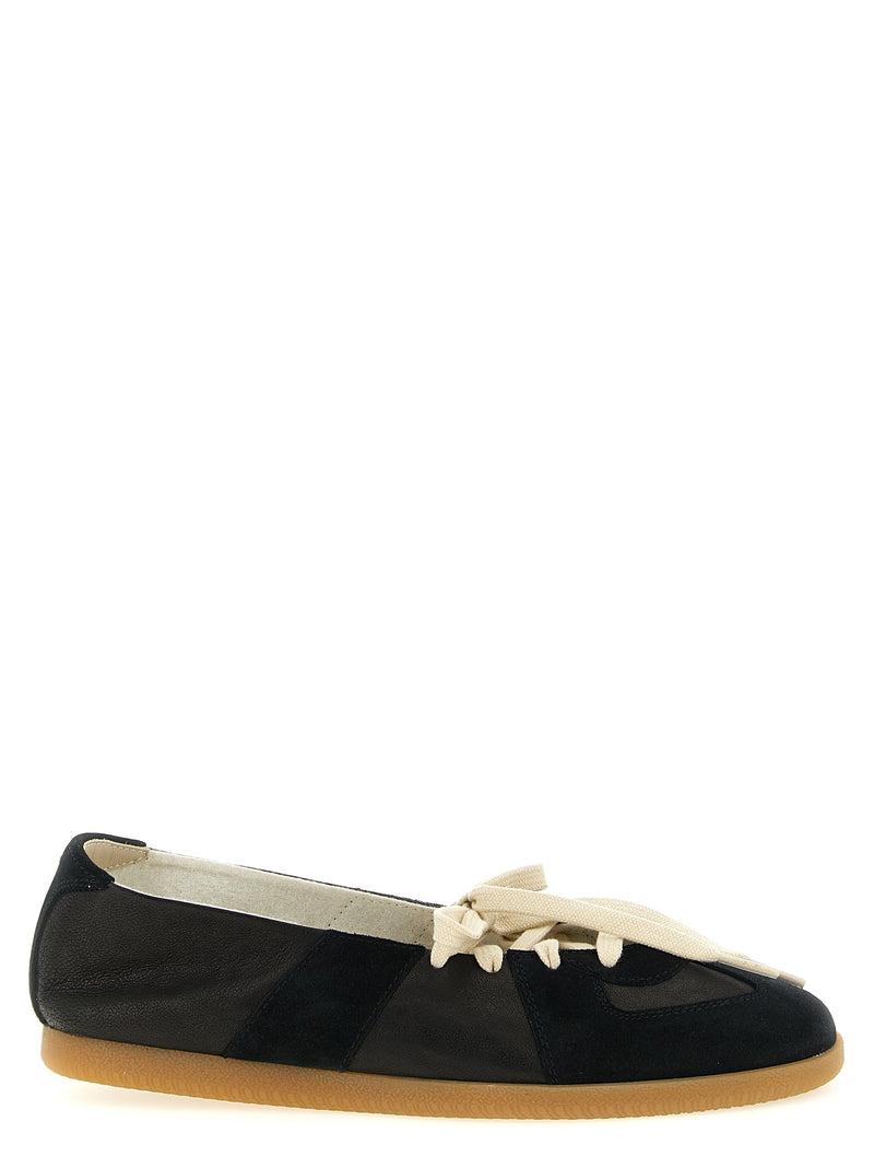 Maison Margiela Black Lamb Leather Ballet Flats