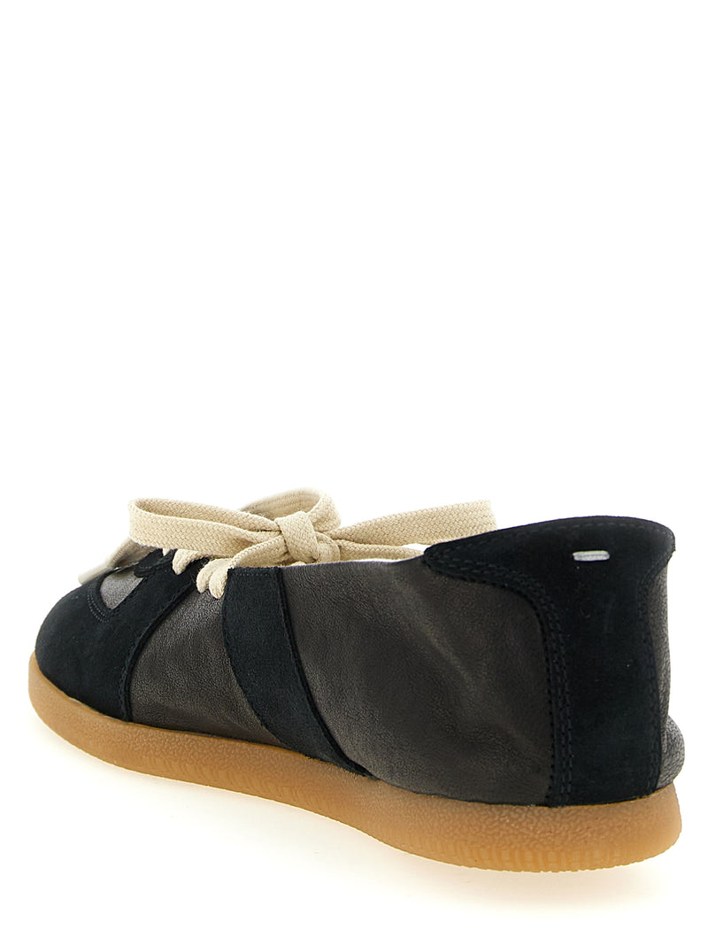 Maison Margiela Black Lamb Leather Ballet Flats