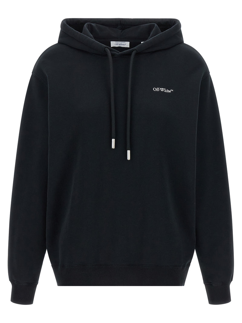 Off-White Black Cotton Sweatshirt