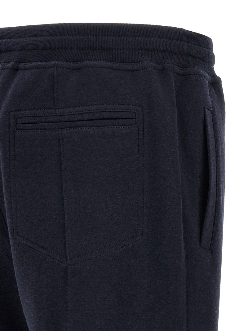 Brunello Cucinelli Blue Cotton Joggers (Workout Pants)